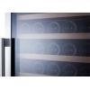 imageSummit Appliance SWC1966CSS Commercial 160 Bottle 2Zone Wine Cellar with Glass Door Auto Defrost Digital Thermostats Professional Handle LED Lighting Lock and Stainless Steel Wrapped Cabinet