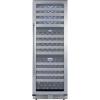 imageSummit Appliance SWCP1988TCSS 24quot Wide Triple Zone Wine Cellar 2 Cooling Systems Double Pane Tempered Glass Door Digital Thermostats LED Lighting Factoryinstalled Lock Open Door Alarm