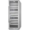 imageSummit Appliance SWCP1988TCSS 24quot Wide Triple Zone Wine Cellar 2 Cooling Systems Double Pane Tempered Glass Door Digital Thermostats LED Lighting Factoryinstalled Lock Open Door Alarm
