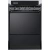 imageSummit Appliance TEM610C 24quot Wide Electric Range in Black with Lower Storage Compartment Indicator Lights Broiler Tray Antitip Bracket Recessed Oven Door Pushtoturn Burner Knobs