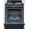 imageSummit Appliance TEM610C 24quot Wide Electric Range in Black with Lower Storage Compartment Indicator Lights Broiler Tray Antitip Bracket Recessed Oven Door Pushtoturn Burner Knobs