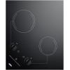 imageSummit CR2B121 115V 2Burner 21quot Radiant Cooktop For Portrait or Landscape Installation In 20quot x 16quot Cutouts Black