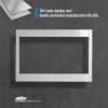 imageSummit Custom Cooktop Trim Kit 304 Grade Seamless Brushed Stainless Steel Protected Cover Easy to Install and Clean Custom Built According to your Unique Need