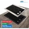 imageSummit Custom Cooktop Trim Kit 304 Grade Seamless Brushed Stainless Steel Protected Cover Easy to Install and Clean Custom Built According to your Unique Need