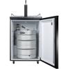 imageSummit SBC635M 24quot Wide Beer Kegerator BlackBlack