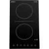 imageSummit 12quot 2 Burner Electric Cooktop 115 Volt Radiant Cooktop ADA Compliant Black CR2B15T1B Safety Automatic ShutoffBlack