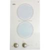 imageSummit 12quot 2 Burner Electric Cooktop 220240 Volt Radiant Cooktop ADA Compliant White CR2220WHEWhite