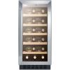 imageSummit 15 Wine Cellar 23 Bottle Capacity 22 cuft BuiltIn Wine Cellar ADA Compliant Stainless Steel ALWC15