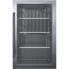 imageSummit 19 Beverage Center 313 cuft Capacity Outdoor Refrigerator Shallow Depth Stainless Steel ampamp Glass SPR488BOSCSSStainless Steel