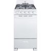 imageSummit 20 Inch Wide Gas Range 4 Sealed Burners 23 cuft Oven ADA Compliant RG201B WhiteWhite