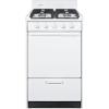 imageSummit 20quot Gas Range Natural Gas Range 246 cuft Oven 4 Burners White WTM1107ISNo Window