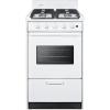 imageSummit 20quot Gas Range Natural Gas Range 246 cuft Oven 4 Burners White WTM1107ISWindow