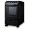 imageSummit 24 Electric Smooth Top Range Large 29 cuft Oven ADA Complaint Black REX2431BRTBlack