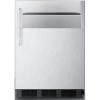 imageSummit 24 Refrigerator wSpeed Rail Builtin Outdoor Bar Refrigerator 55 cuft Capacity Stainless Steel SPR7BOSSTSR
