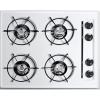 imageSummit 24quot 4Burner Propane cooktop Cooktop Open Burners Battery Start Ignition LP gas Cooktop Made in the USA White WLL03PWhite