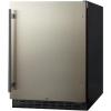 imageSummit 24quot Builtin Refrigerator 42 cuft ADA Compliant Panel Ready AL55IF Panel not includedStainless Steel