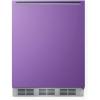 imageSummit 24quot Refrigerator ADA Compliant Undercounter Fridge 58 cuft Capacity ENERGY STAR Purple BAR631BKPADAPurple