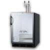 imageSummit 24quot Undercounter Kegerator Dual Tap Kit ADACompliant Glass Door SBC56GBIADABlack