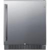 imageSummit 27 Refrigerator Builtin Outdoor Refrigerator 498 cuft Capacity ADA Compliant Stainless Steel FF27BSSADABlack