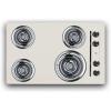imageSummit 30quot 4 Burner Electric Cooktop 230 Volt Coil Electric Cooktop Bisque WEL05Bisque