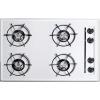 imageSummit 30quot 4Burner Gas Cooktop Open Burners Battery Start Ignition Gas Cooktop Made in the USA White WNL05PWhite