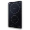 imageSummit 36quot Induction Cooktop 5 Cooking Zones 208240V Electric Cooktop ADA Compliant Design White SINC5B36WBlack