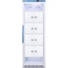 imageSummit Appliance ARG15PVLOCKER PharmaVac 15 CuFt Upright Glass Door Commercial Vaccine AllRefrigerator with Eight Interior Lockers Acces Port Lock and SilverIon Handle