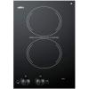 imageSummit Appliance CR2110 12quot Electric Cooktop with 2 Burners Voltage 110VBlack