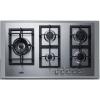 imageSummit Appliance GCJ536SSTK 36quot Wide 5Burner Gas Cooktop with Sealed Burners 304 Grade Stainless Steel Surface and Stainless Steel Trim Kit to Cover 36quot Wide Counter CutoutsStainless Steel