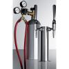 imageSummit Appliance KitSTOUTTWIN Dual Tap System with Nitrogen Tank to Serve NitroInfused Stout Beer From Most Kegerators N2 Tank Included for Proper Stout Service