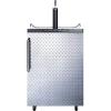 imageSummit SBC635MDPL Beer Dispenser Silver With Diamond PlateSilver With Diamond Plate