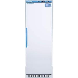 imageAccuCold ARS15PVDL2B 24 Upright Vaccine Refrigerator with 15 cu ft Capacity PlasticCoated Wire Shelves Temperature Alarm and FactoryInstalled Lock in White
