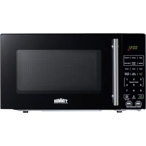 imageSummit 18 Microwave 07 cuft Compact with USB Ports and Allocator Black SM903BSA1