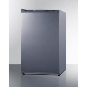 imageSummit 19 Refrigerator Freezer Compact Refrigerator Counter Height Refrigerator 31 cuft Capacity Stainless Steel CM42PL Standard Rignt Hand DoorADA Height