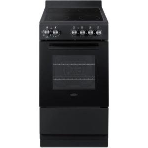 imageSummit 20 Electric Smooth Top Range 187 cuft oven ADA Compliant White  REXT20W White 20 InchBlack