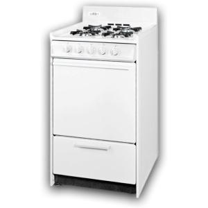 imageSummit 20quot Propane Over Range Off Grid Propane Range Battery Ignition 246 cuft Capacity oven white WLM110Pwhite