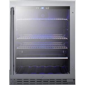 imageSummit 24 Beverage Center 42 cuft Capacity ADA Compliant Panel Ready ALBV2466PNR Panel not includedGreyClear