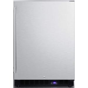 imageSummit 24 Freezer with Ice Maker Builtin Outdoor Freezer 472 cuft Capacity Stainless Steel SPFF51OSCSSIM