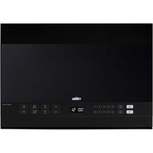 imageSummit 24 Over the Range Microwave 14 cuft Capacity Under Cabinet Ventilation Black  MHOTR242BBlack
