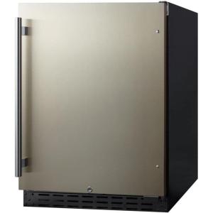 imageSummit 24quot Builtin Refrigerator 42 cuft ADA Compliant Panel Ready AL55IF Panel not includedStainless Steel