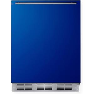 imageSummit 24quot Refrigerator ADA Compliant Undercounter Fridge 58 cuft Capacity ENERGY STAR Purple BAR631BKPADABlue