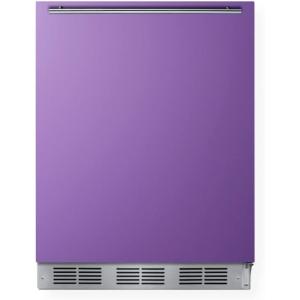imageSummit 24quot Refrigerator ADA Compliant Undercounter Fridge 58 cuft Capacity ENERGY STAR Purple BAR631BKPADAPurple