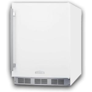 imageSummit 24quot Undercounter Kegerator BuiltIn ADACompliant White  SBC58WHBIADANKWhite