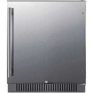 imageSummit 27 Refrigerator Builtin Outdoor Refrigerator 498 cuft Capacity ADA Compliant Stainless Steel FF27BSSADABlack
