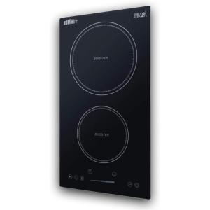imageSummit 36quot Induction Cooktop 5 Cooking Zones 208240V Electric Cooktop ADA Compliant Design White SINC5B36WBlack