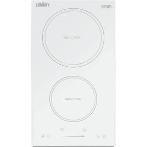 imageSummit 36quot Induction Cooktop 5 Cooking Zones 208240V Electric Cooktop ADA Compliant Design White SINC5B36WWhite