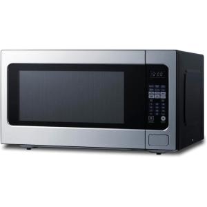 imageSummit Microwave Oven 22 Cubic Foot 1200W Stainless Steel SMBI27Stainless Steel