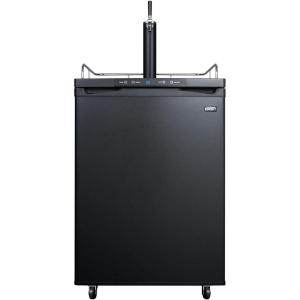 imageSummit SBC635M 24quot Wide Beer Kegerator BlackBlack