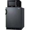 imageACCUCOLD MRF66BKA MicrowaveRefrigeratorFreezer Combination with Builtin Power Allocator 51 cuft Capacity Refrigerator Cycle defrost Onetouch Cooking Thinline Design Mute Function