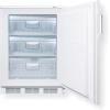 imageAccoculd VT65ML Freestanding Medical AllFreezer Capable of 25C Operation with FrontMounted Lock Manual Defrost One Piece Interior Liner Reversible Door and White Exterior